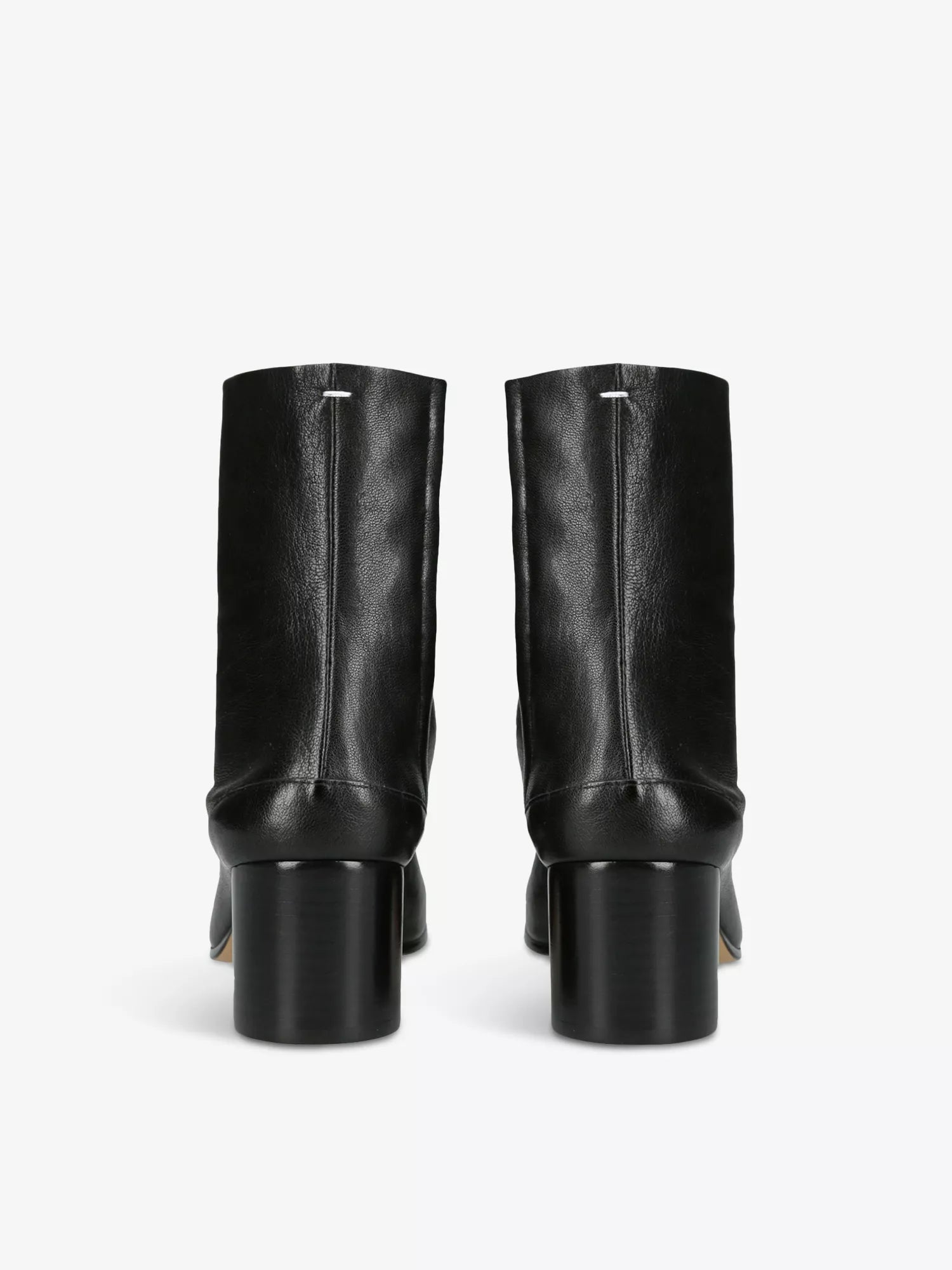 MAISON MARGIELA Tabi leather heeled ankle boots