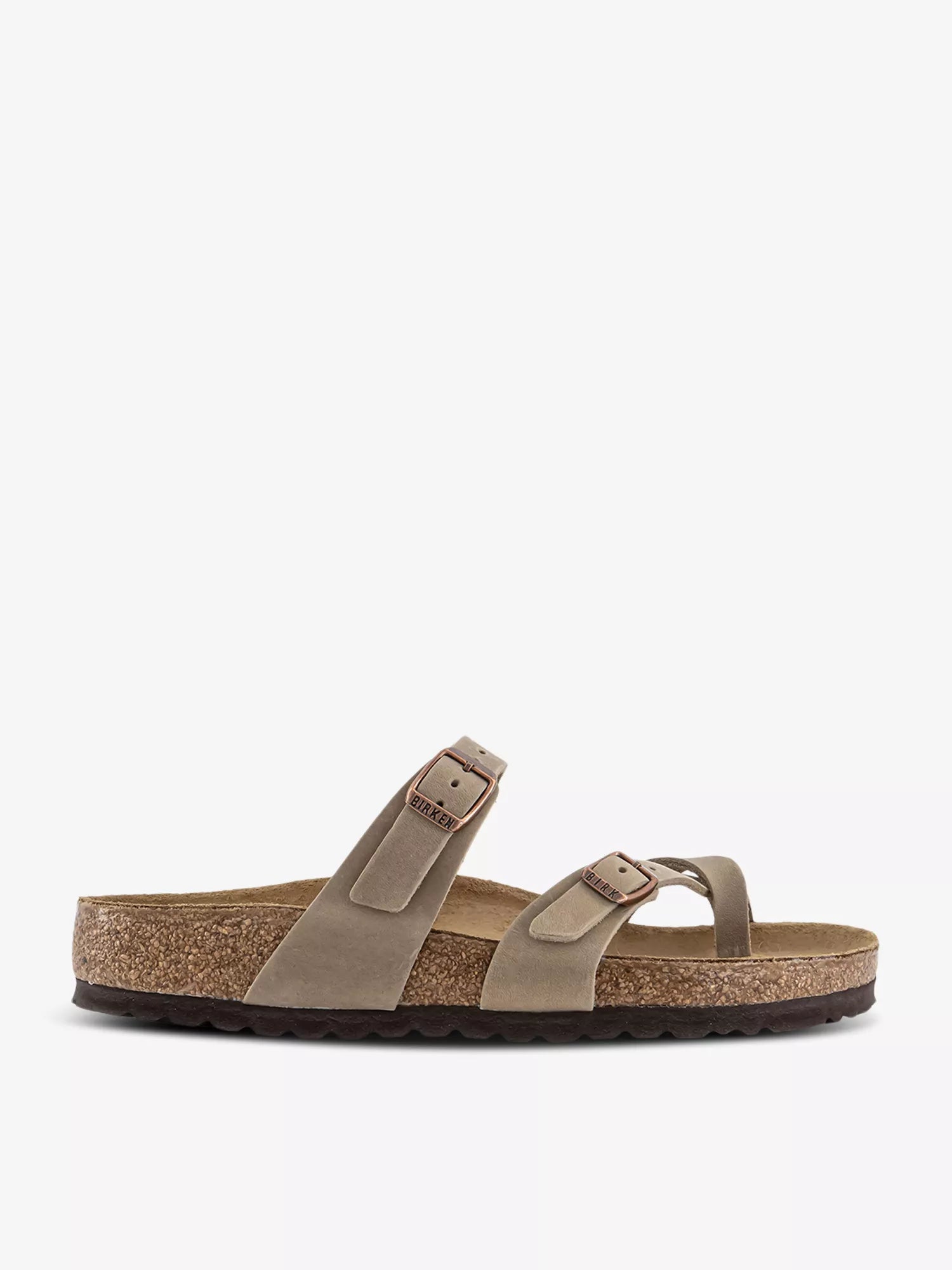 Birkenstock Mayari cross-strap faux-leather sandals