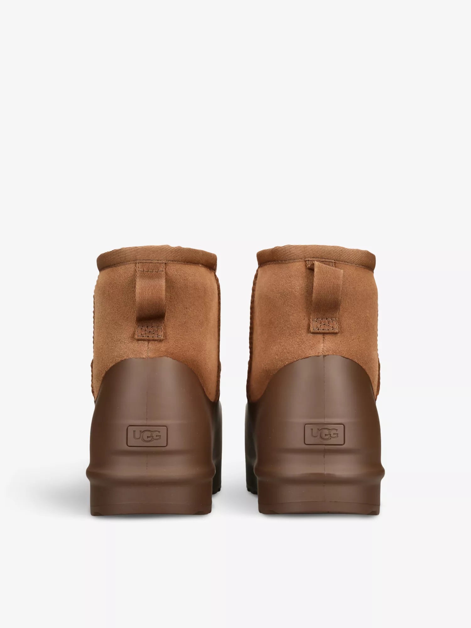 UGG Classic Mini Pumped Molded suede boots