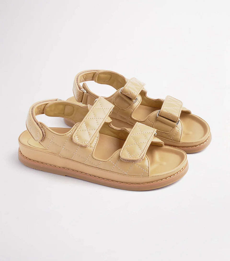 HIRANNI HONEY SHEEP NAPPA SANDALS